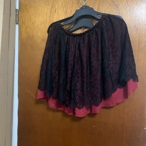 Lace skirt